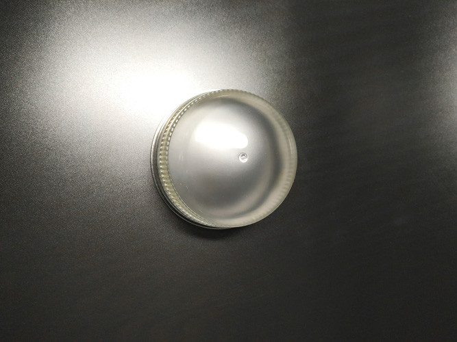 設計/顧客用OEM/ODM無色色LEDの街灯はフロント カバーのPC Ø95をショートさせます