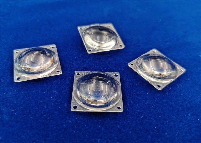 設計/顧客用OEM/ODM非球面LEDのコリメーター レンズ無色PMMA材料26x26x11.5mmの直径